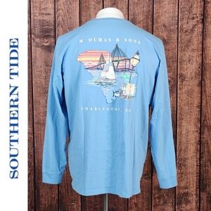 NWOT King St. Charleston South Carolina Southern Tide Mens T Shirt